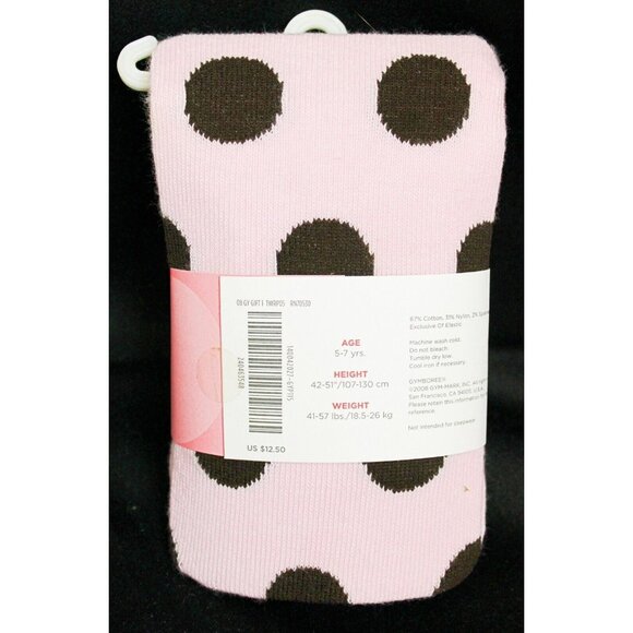 2008 Gymboree Sweeter Than Chocolate 5 Pc Outfit sz 7 NWT Dress Tights Pink Hair - Picture 6 of 16